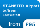 STANSTED Airport to/from Lowestoft - from &pound;95