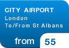 CITY AIRPORT London To/From St Albans - from &pound;55