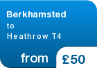 Berkhamsted to Heathrow T4 - from &pound;50