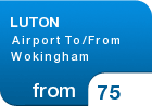 LUTON Airport To/From Wokingham - from &pound;75