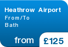 Heathrow Airport From/To Bath - from &pound;125
