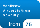 Heathrow Airport to/from Newbury - from &pound;75