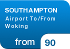 SOUTHAMPTON Airport To/From Woking - from &pound;90