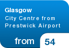Glasgow  City Centre from Prestwick Airport - from &pound;54
