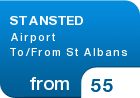 STANSTED Airport To/From St Albans - from &pound;55