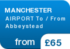 MANCHESTER AIRPORT To / From Abbeystead - from &pound;65