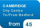 CAMBRIDGE City Centre To/From Bedford - from &pound;45