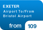 EXETER Airport To/From Bristol Airport - from &pound;109