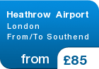 Heathrow Airport London From/To Southend  - from &pound;85
