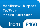 Heathrow Airport To/From Yeovil Surround - from &pound;160