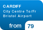 CARDIFF City Centre To/Fr Bristol Airport - from &pound;79