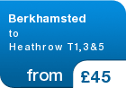 Berkhamsted to Heathrow T1,3&5 - from &pound;45