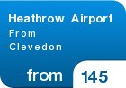 Heathrow Airport From Clevedon - from &pound;145
