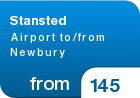 Stansted Airport to/from Newbury - from &pound;145