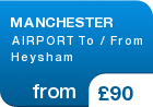 MANCHESTER AIRPORT To / From Heysham - from &pound;90