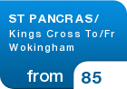 ST PANCRAS/ Kings Cross To/Fr Wokingham - from &pound;85