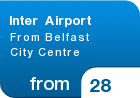 Inter Airport From Belfast City Centre - from &pound;28