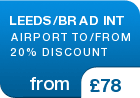 LEEDS/BRAD INT AIRPORT TO/FROM 20% DISCOUNT - from &pound;78