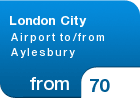 London City Airport to/from Aylesbury - from &pound;70