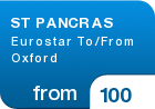 ST PANCRAS Eurostar To/From Oxford - from &pound;100